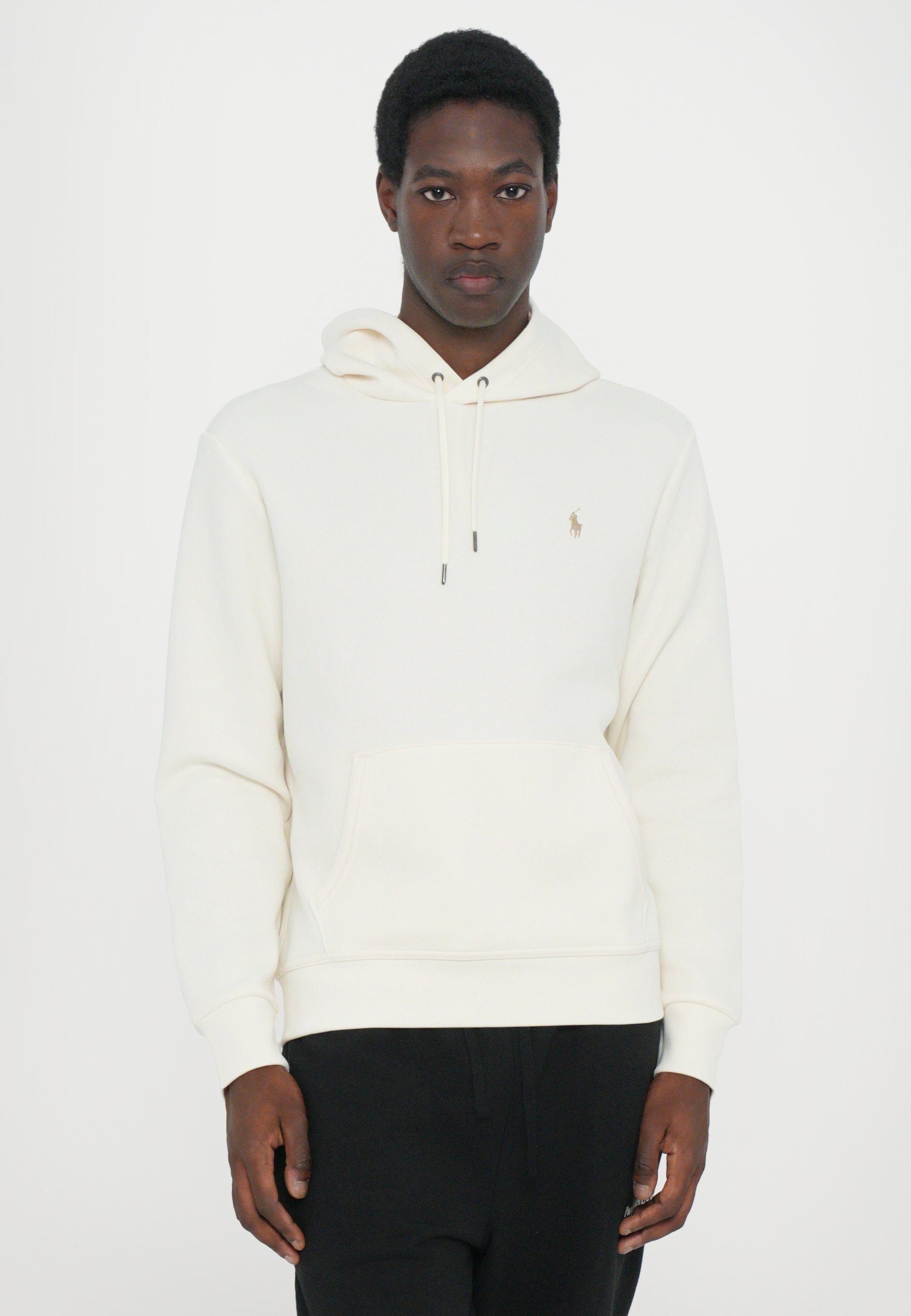 Felpa con cappuccio a maniche lunghe Polo Ralph Lauren - color crema chiaro