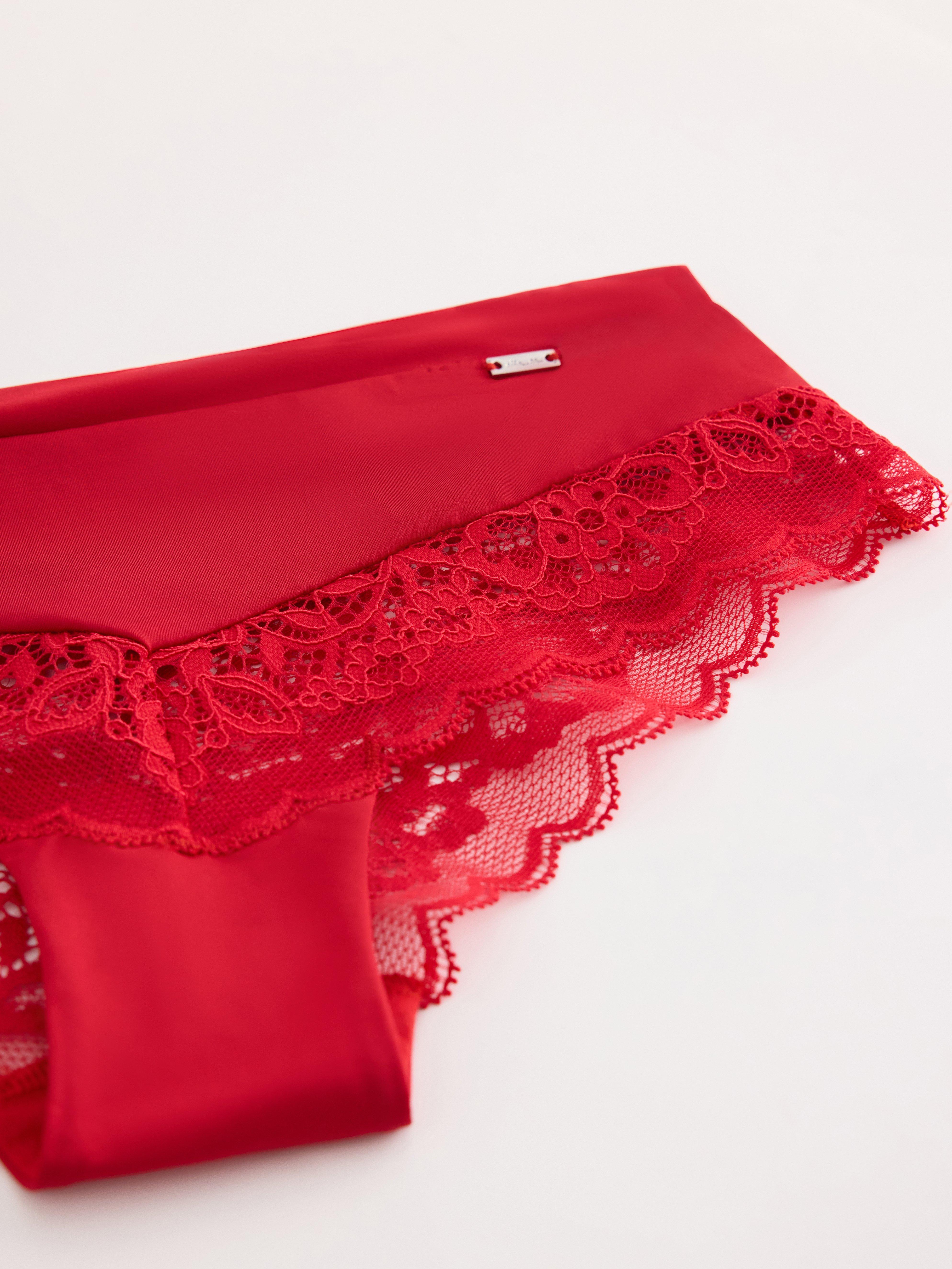 ella m – brazilian trosa low waist Red