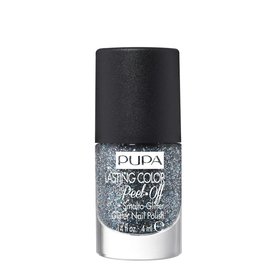 Unghie Lasting Color Peel-Off Smalto Glitter - Smalto