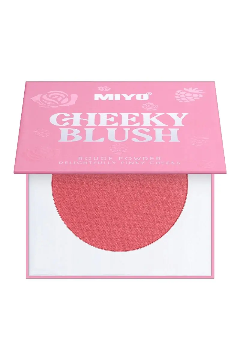 Miyo Girl Boss Cheeky Blush - Róż rozświetlający do policzków 04 Legally Strawberry 5g