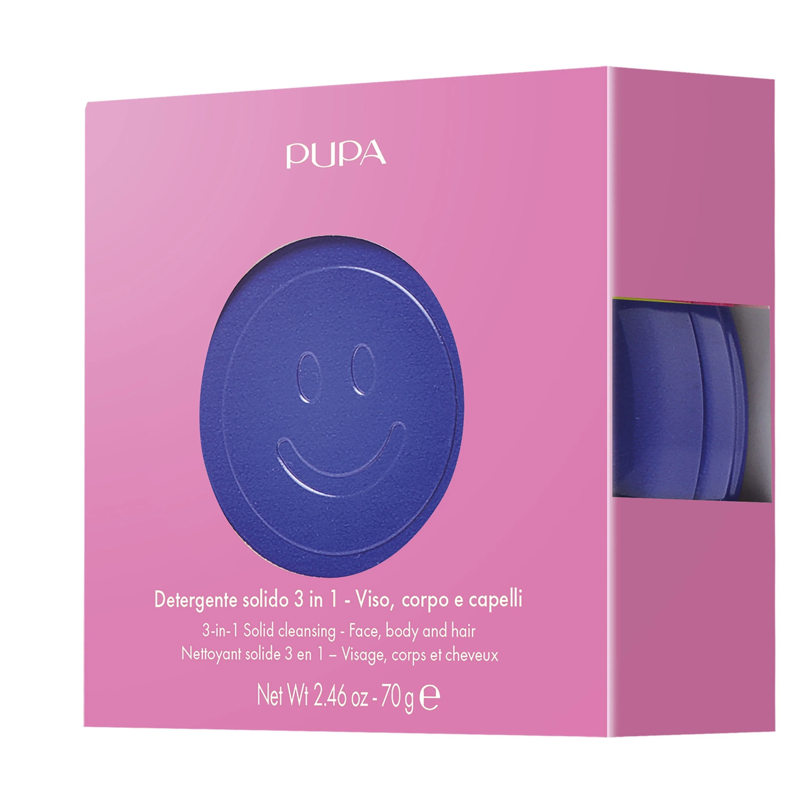 Cofanetti Happy Box Detergente Solido 3 In 1 Fresh Dance - Cofanetti Viso e Corpo, Sapone detergente viso