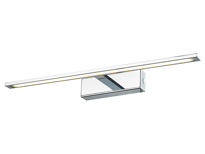 Kinkiet łazienkowy Isla LED 62cm metalowy srebrny