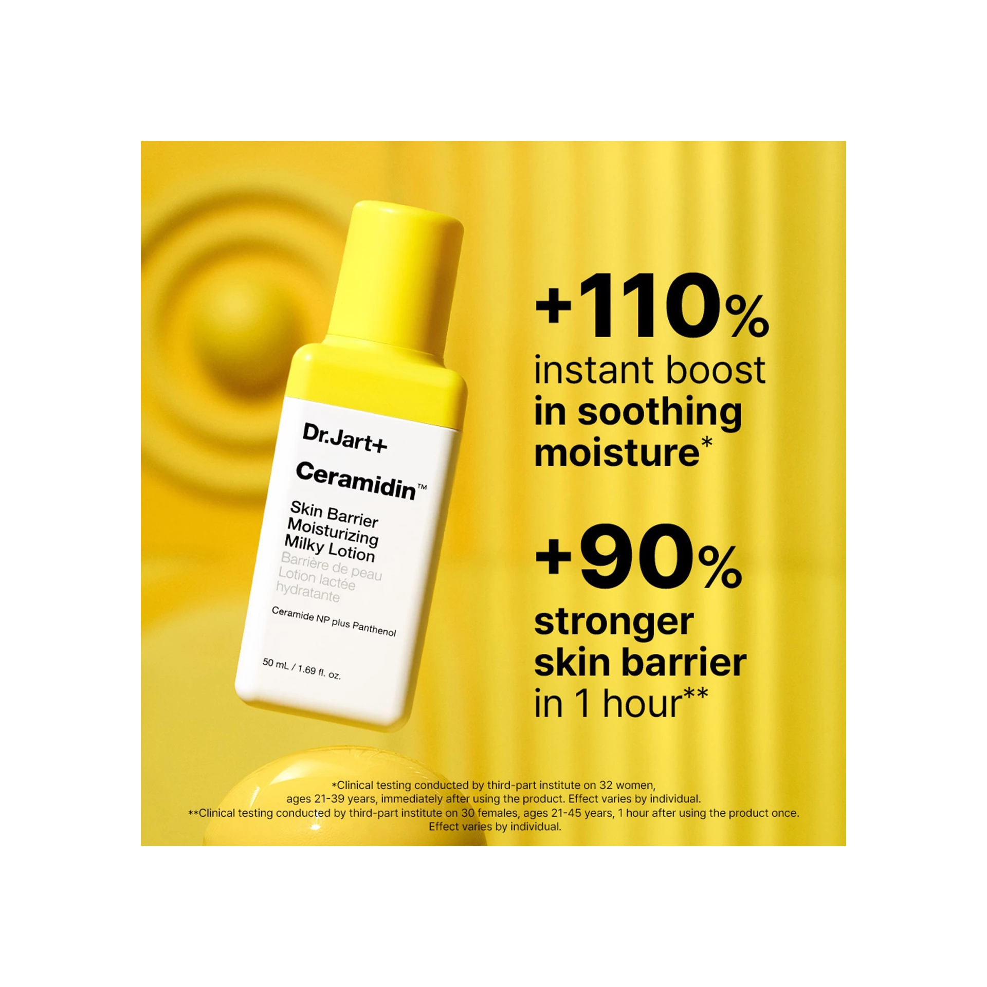 Ceramidin Skin Barrier hidratáló tejes testápoló 50 ml - Dr.Jart+