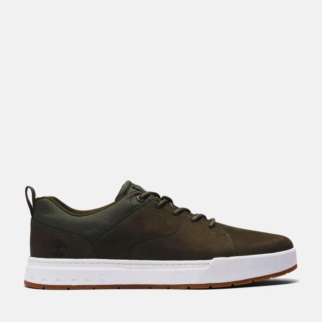 Scarpa Oxford Maple Grove da Uomo in verde scuro