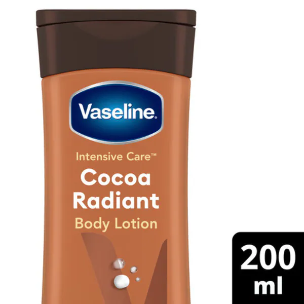 Loción corporal Vaseline Intensive Care Cocoa Radiant 200 ml