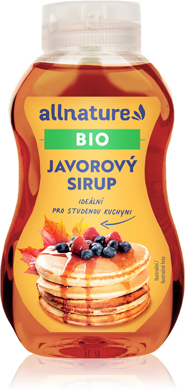 Prírodné sladidlo Allnature Organic Maple Sirup