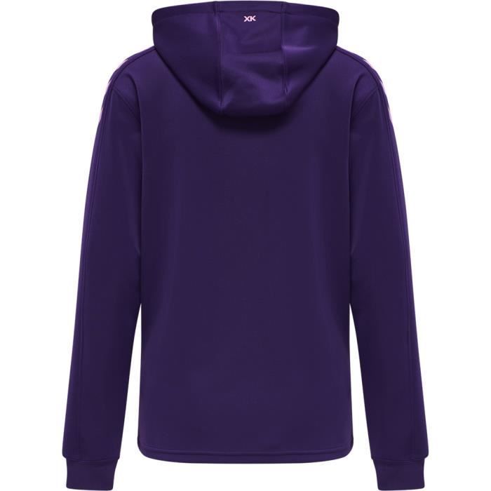 Hummel hmlCORE XK women's poly hoodie - purple - M