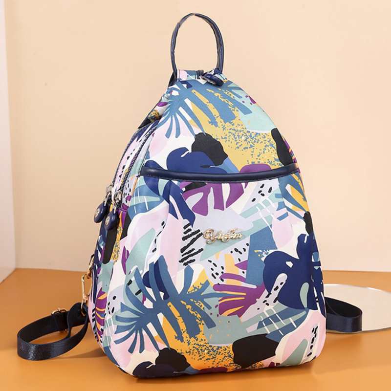 Sac à dos bandoulière pour femme, style Oxford, décontracté, grand format.