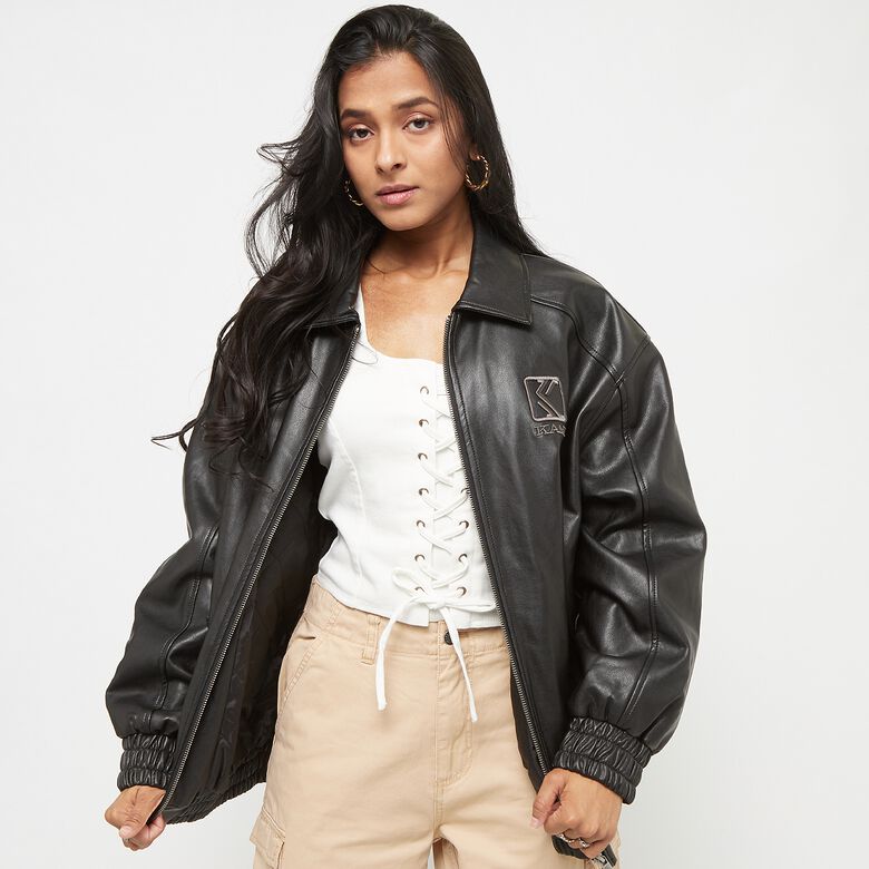 Bomber oversize en PU