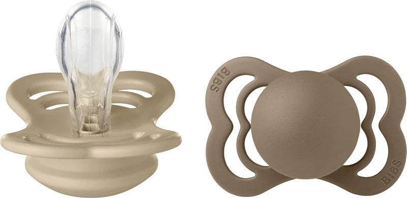 BIBS Supreme Silicone 1 dydis: 0+ mėnesių amžiaus vaikams, smoczek