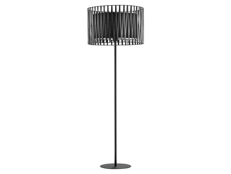 Lampa podłogowa Harmony metalowa czarna