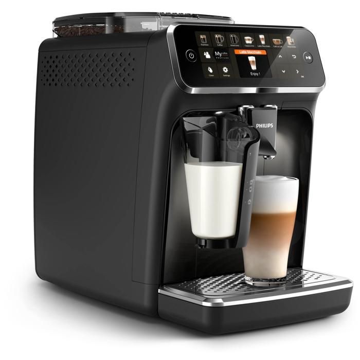 Philips EP5441/50 volautomatische espressomachine, zwart, 5400-serie, LatteGo