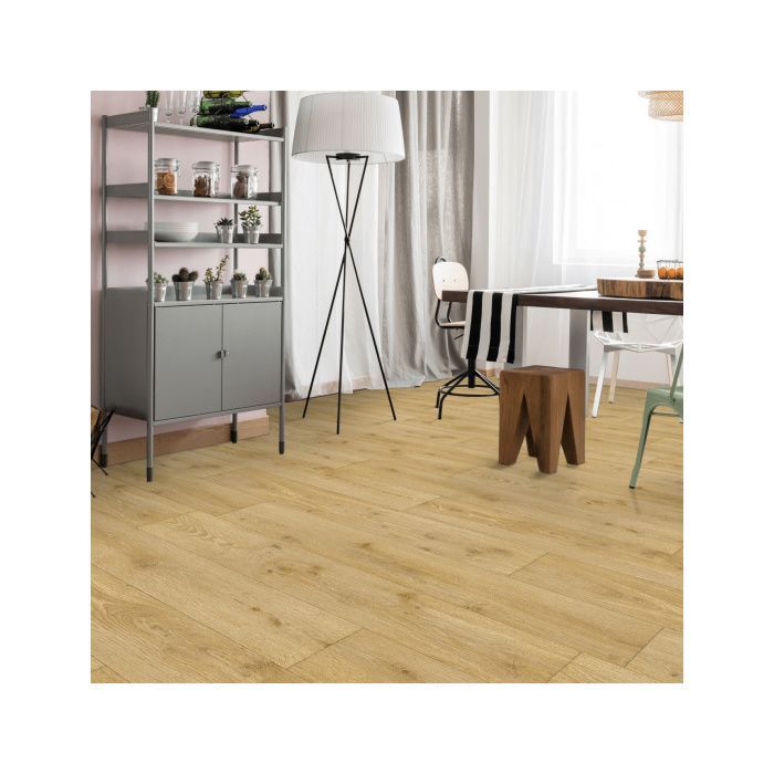 Hochglänzender Vinylboden in natürlicher Holzoptik – 2 m x 3 m Rolle