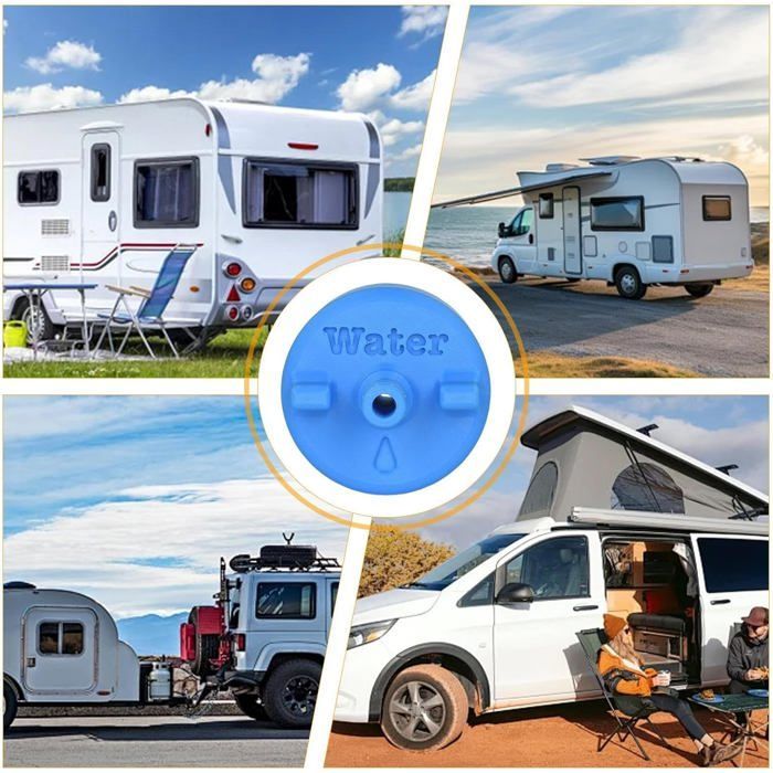 Replacement Water Fitting for Motorhomes, Quick Connect Adapter, for Caravan, Marine, Camping, Outdoor Repair