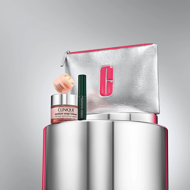 Kit de Natal Clinique Holiday Glow And Go Bold para Mulheres