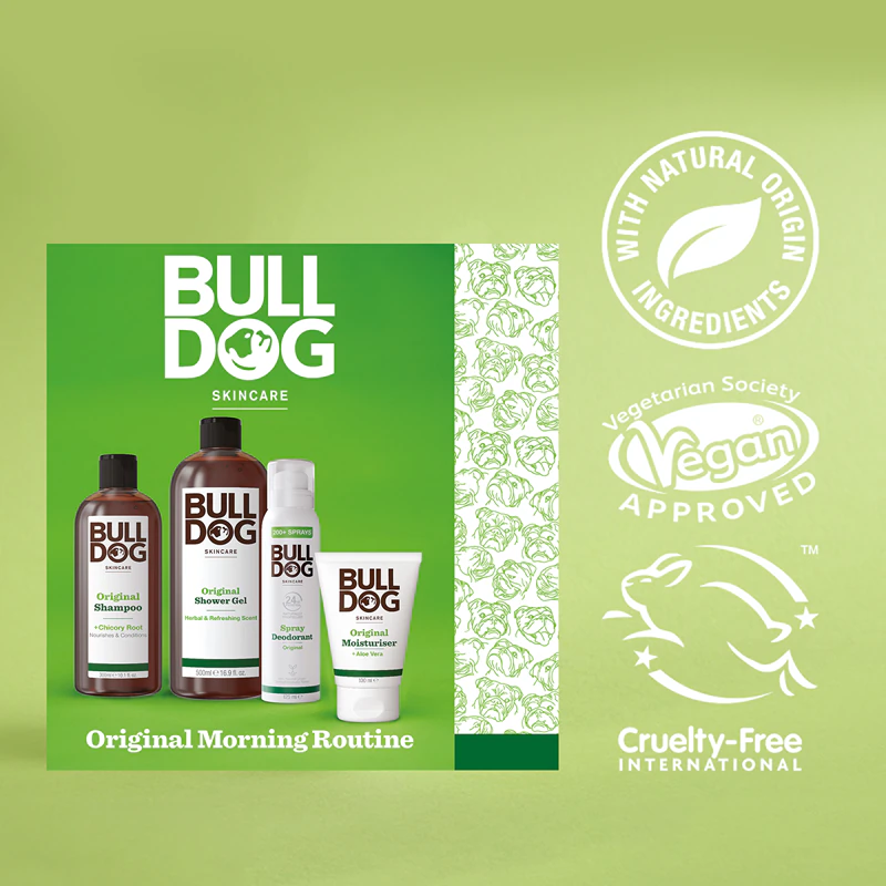 Bulldog Original Morgenroutine Körper- und Gesichtsset