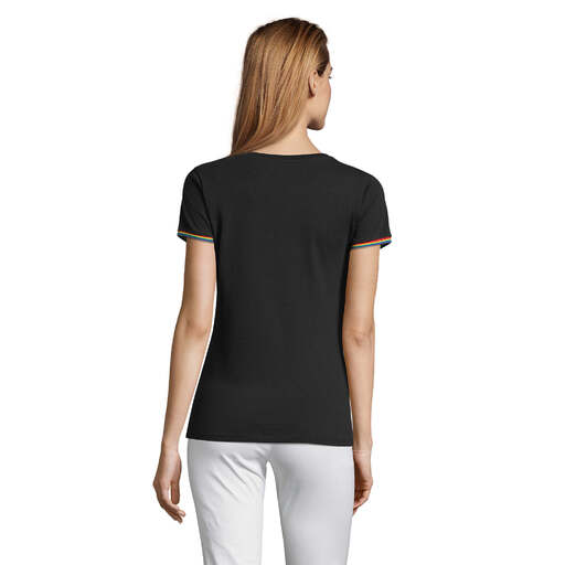 Sols Regenbogen Kurzarm-T-Shirt