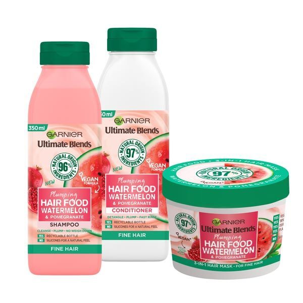 Garnier Ultimate Blends Hair Food paket za kosu s mirisom lubenice