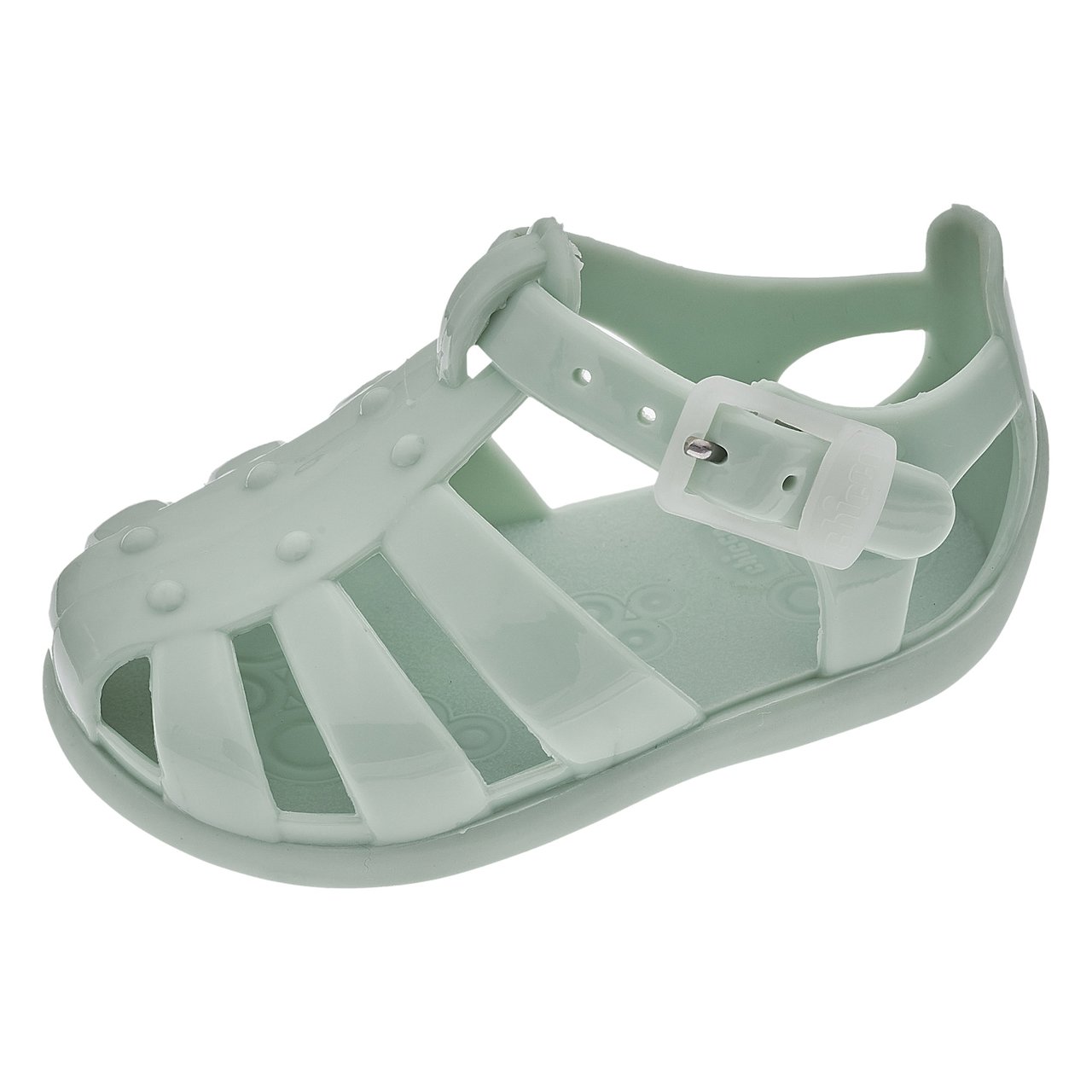 Türkisfarbene Mond-Sandalen