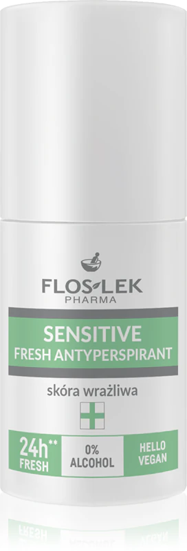 FlosLek Pharma Sensitive antiperspirant roll-on pre citlivú pokožku
