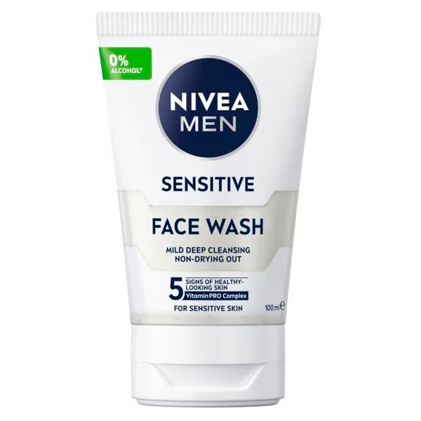 NIVEA Men Sensitive veido prausiklis 100 ml