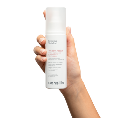 Sensilis The Cool Rescue Hydra-Soothing Mist -kasvosuihke herkälle ja reagoivalle iholle 150 ml
