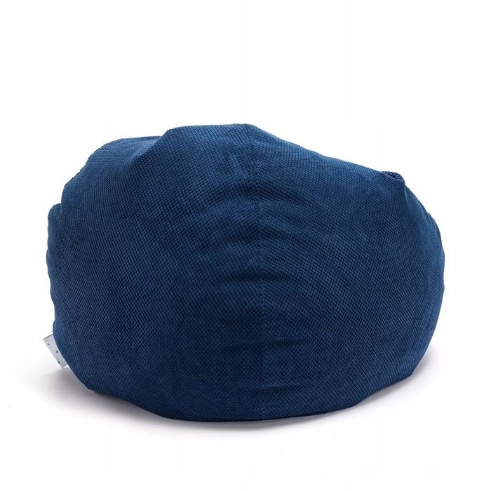 Sillón tipo puf Ecopuf - Sillón, sofá, cojín de suelo, puf para interior/exterior - Azul
