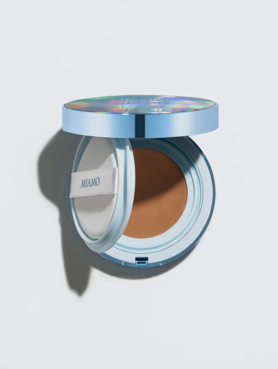 MIAMO Miamo Second Skin Mesh Cushion Foundation Bronze SPF50+ Pa+++ 11 ml obarvan zaščitni antioksidant