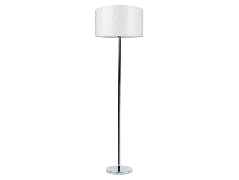 Lampa podłogowa  Maxima metalowa biała