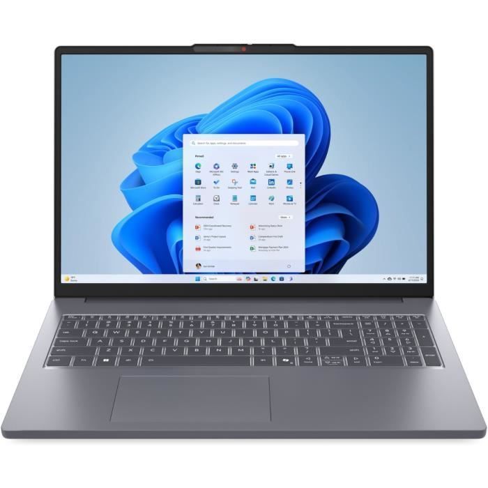 Portátil LENOVO IdeaPad Slim 3 16IRH10 | Windows 11 - Pantalla IPS WUXGA de 16'' - Procesador Core i5-13420H - 16 GB de RAM - SSD de 512 GB - AZERTY