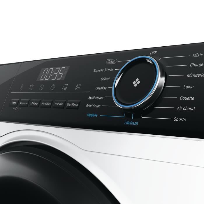 Asciugatrice a pompa di calore HAIER HD100-A2939-FR Serie I-Pro 3 - 10 kg - Bianca