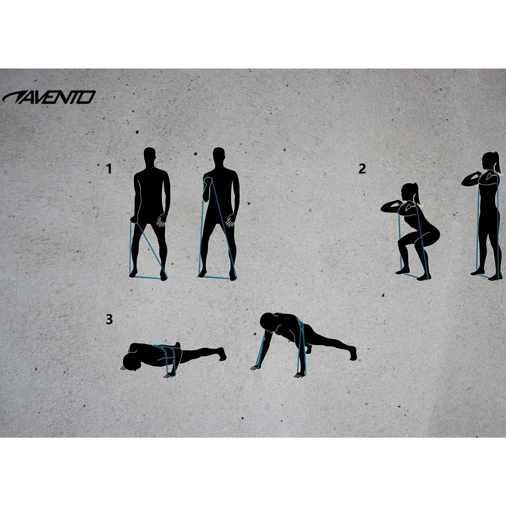 Avento Medium Strength Elastic Band