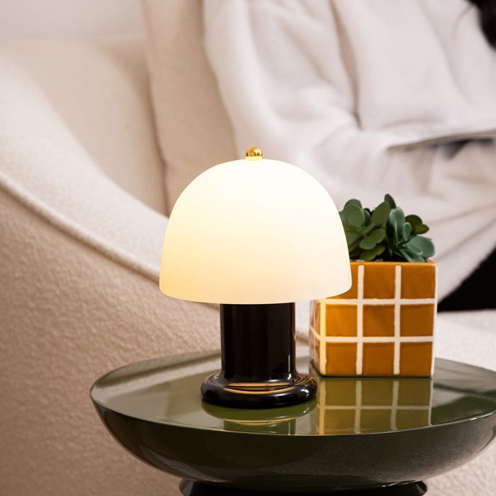Lampe à poser LED Rick noir H21cm - Atmosphera Créateur d'intérieur