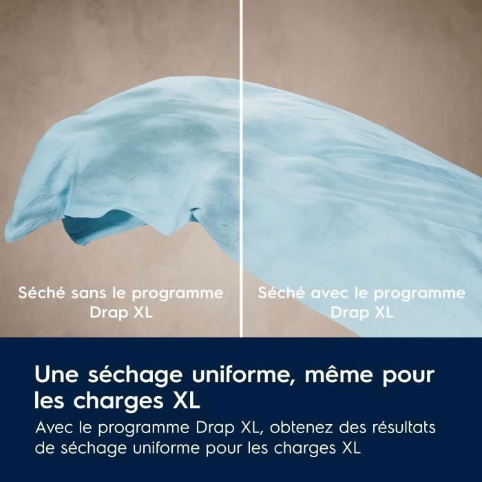 Sèche-linge Pompe à chaleur Electrolux 600 - GentleCare - 9 kg - YW6HI293DC