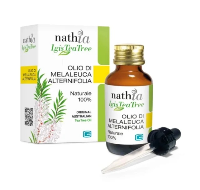 Huile d'arbre à thé Nathia 25 ml Propriétés régénérantes et antibactériennes