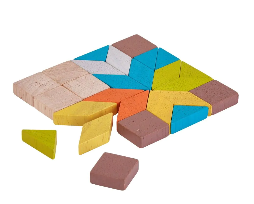 Plan Toys Mini - Mozaika do układania