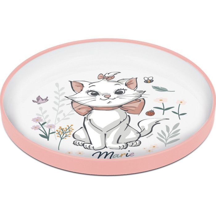 Coffret repas THERMOBABY ARISTOCHAT 3 pieces : Assiette, bol et gobelet