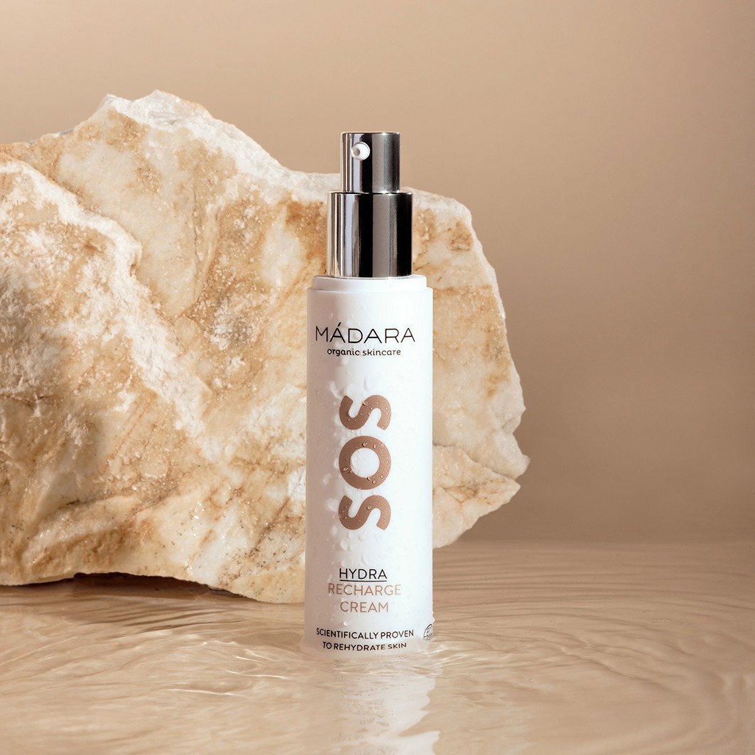 MÁDARA krema za lice SOS Hydra hidratantna krema za obnavljanje - 50 ml