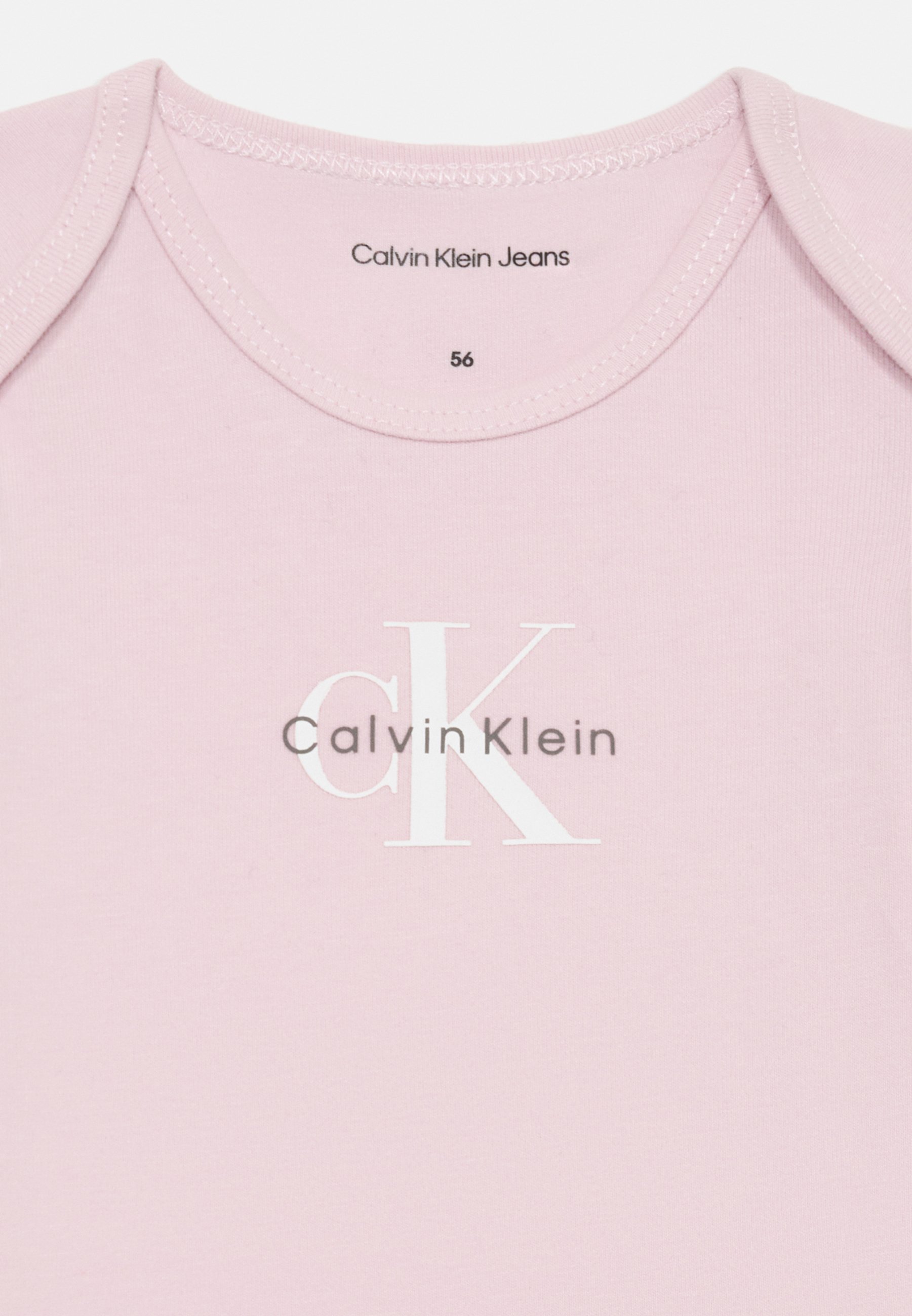 Calvin Klein Jeans MONOGRAM UNISEX - Top met lange mouwen - roze ijs