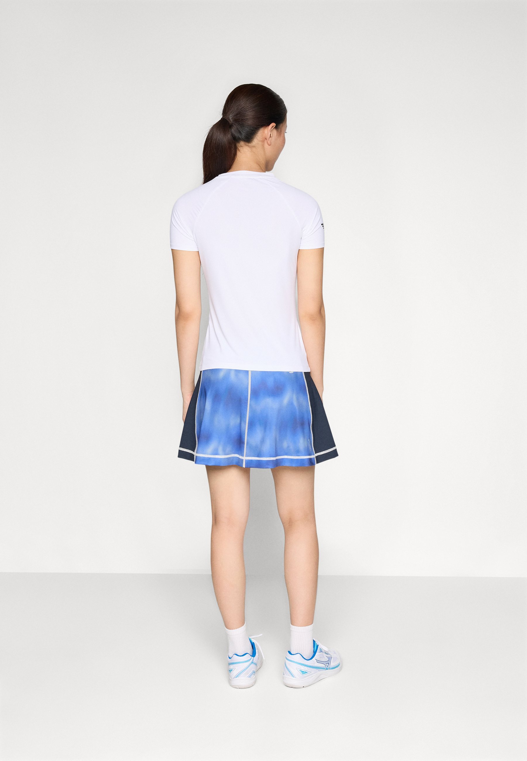 EA7 Emporio Armani TENNIS PRO FREESTYLE SKIRT - Gonna sportiva - blu