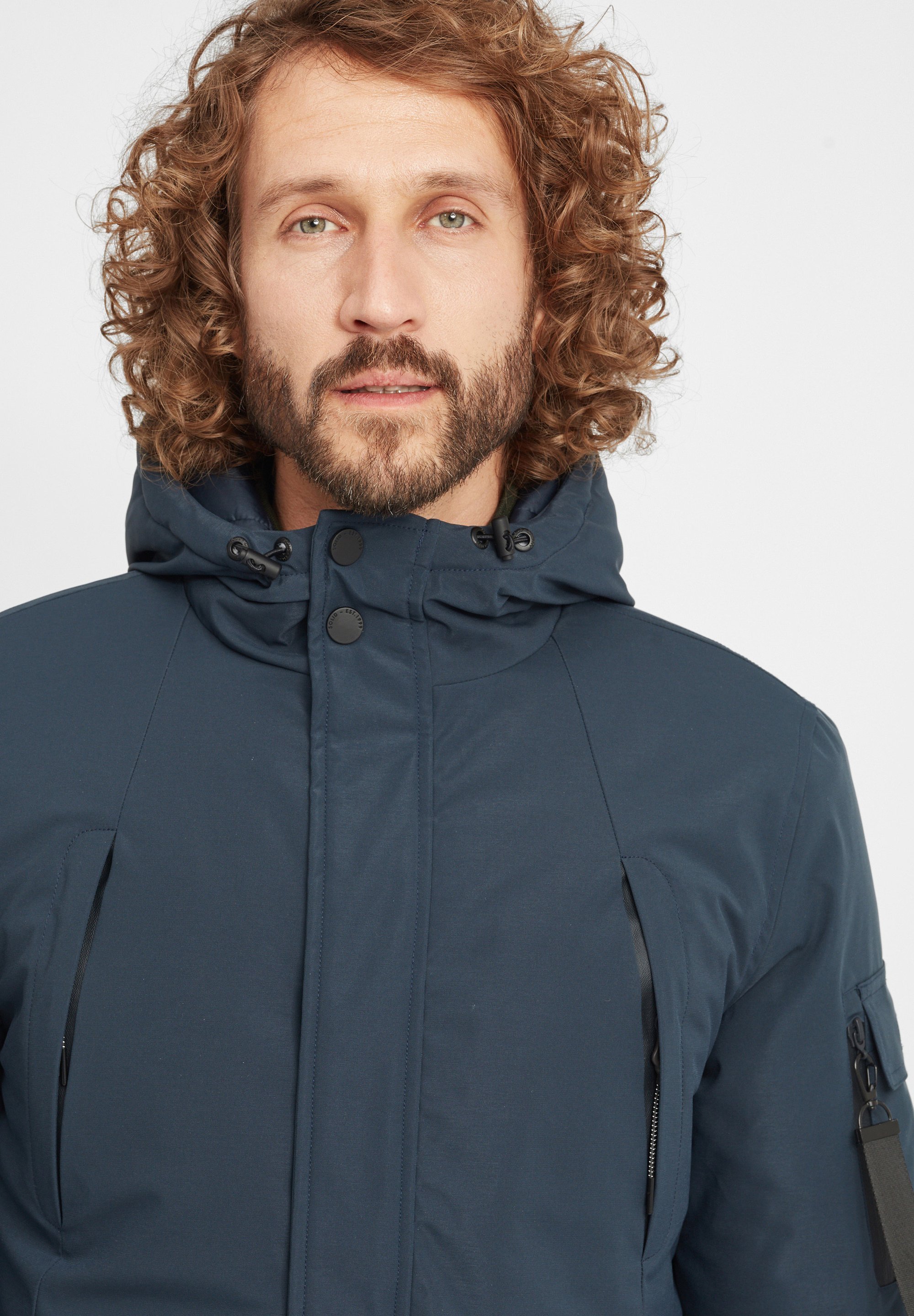 Solid SDMAVER - Parka - insignia blue