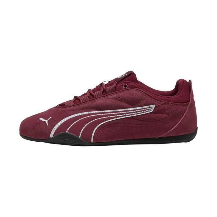Basket Basse Cuir Puma Catch SD - Rouge Puma Blanc