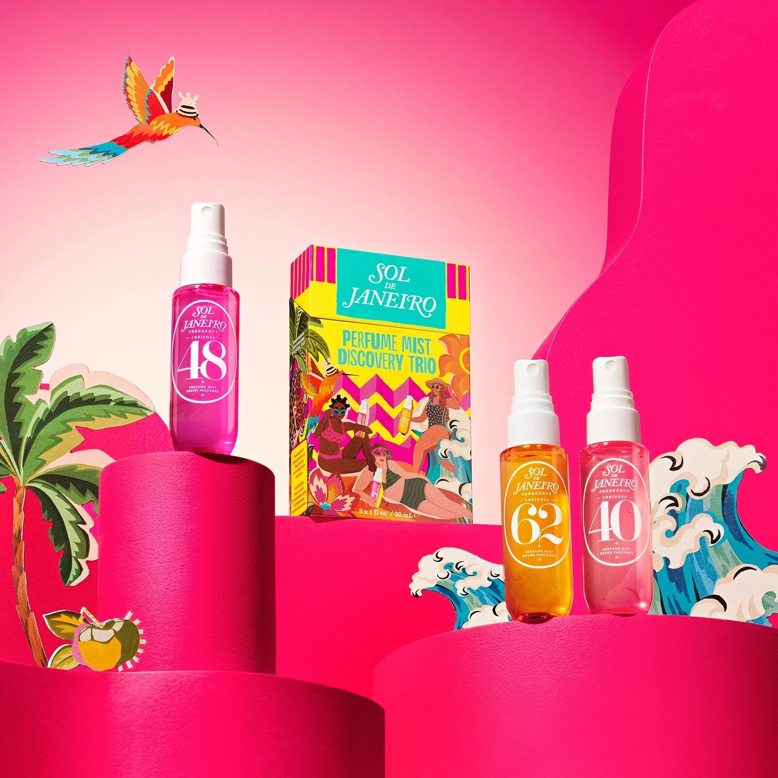 Parfum Mist Discovery Trio Gift Box - Sol de Janeiro