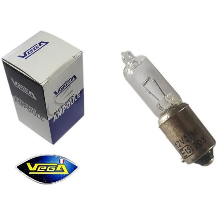 Bombilla halógena Vega® H21W BAY9S 