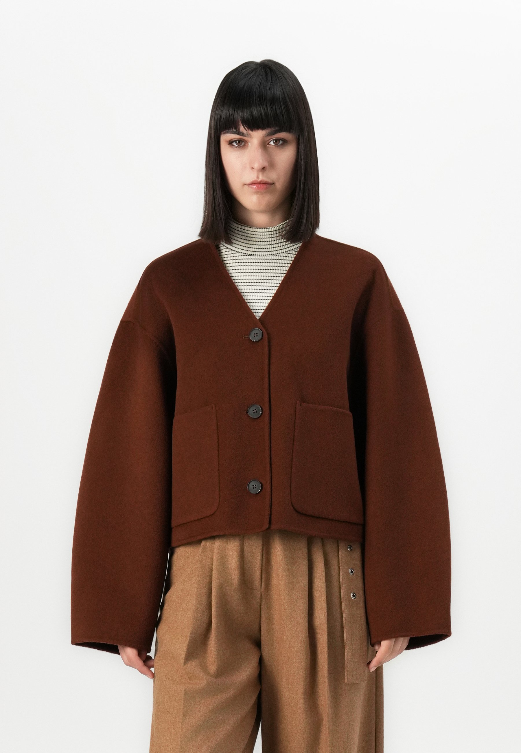 IVY OAK JENEVA - Cardigan - roestbruin