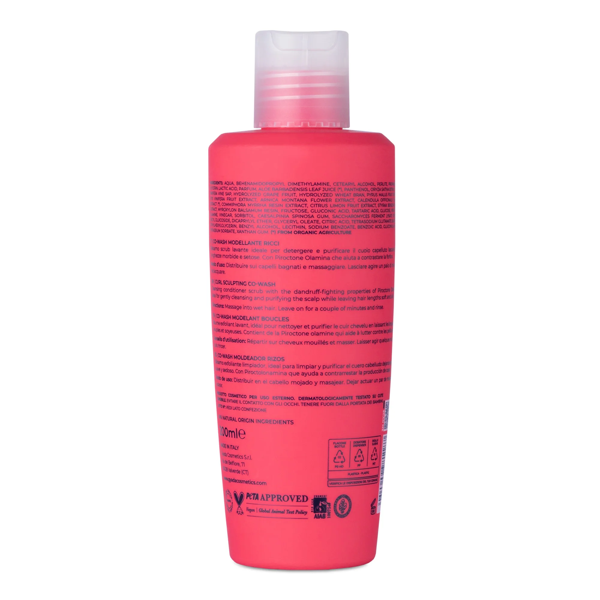 Linea Modellante Ricci Co-Wash Modellante Ricci - Balsamo Purificante Capelli, Balsamo Ricci Definiti Capelli