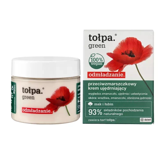 Tołpa Green odmładzanie przeciwzmarszczkowy krem ujędrniający na dzień 50ml