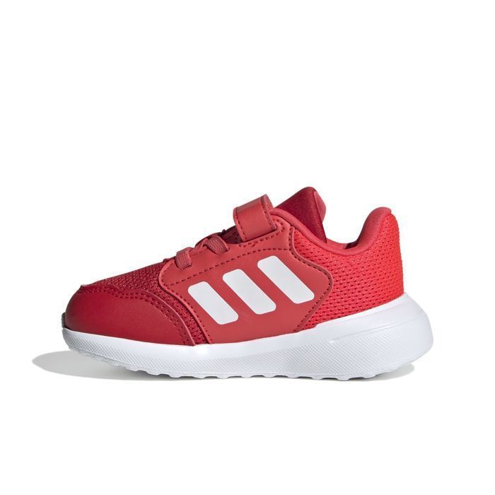 Zapatillas Adidas Tensaur Run 3.0 El I para bebés y niños pequeños, color rojo IH1045