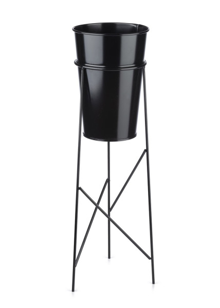 Kwietnik stojak na rośliny 72 cm czarny LOFT