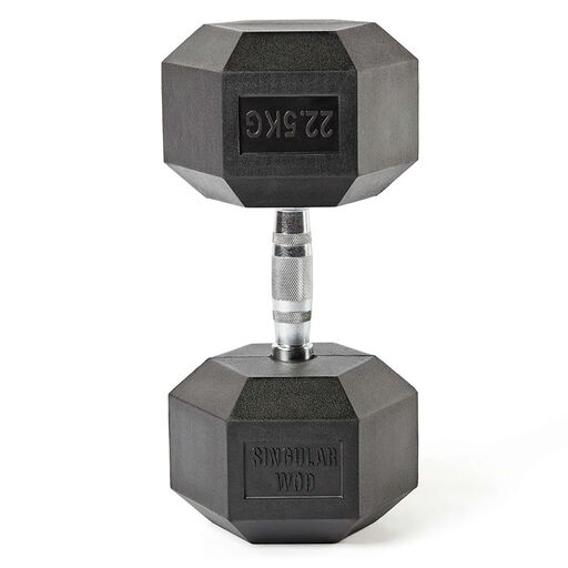 22,5 kg Hexagonal-Hantel Singular Wod